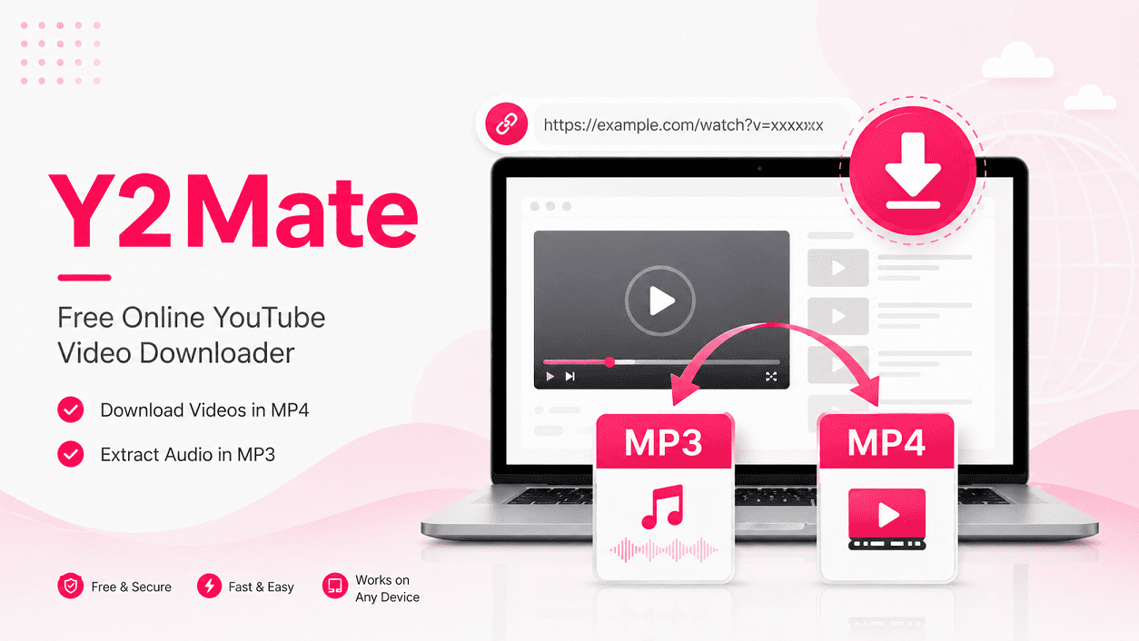 Y2Mate ferramenta online para baixar vídeos do YouTube em MP3 e MP4